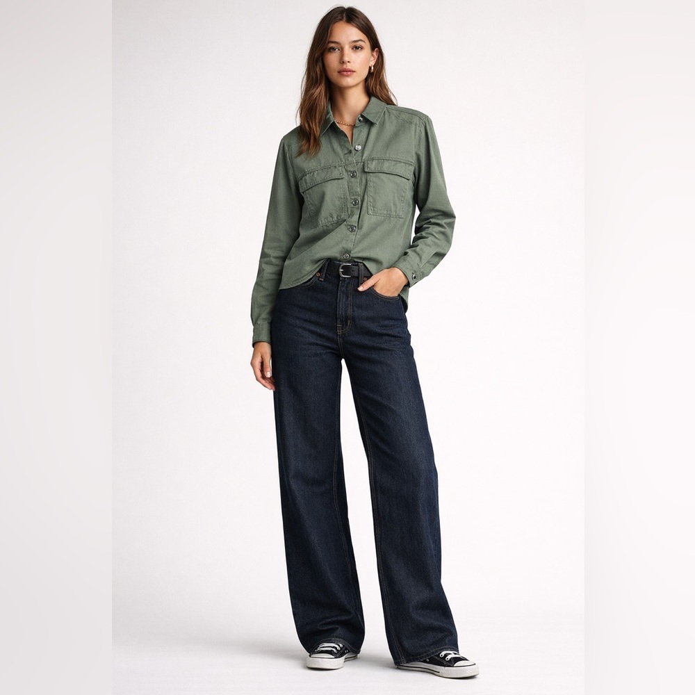 H&M Divided XS Women’s Cargo Shirt